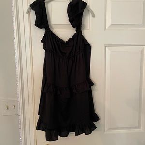 We Wore What Flirty Ruffle Dress